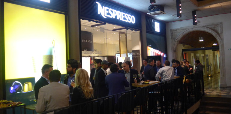 Nagłośnienie dla Nespresso Boutique Kraków
